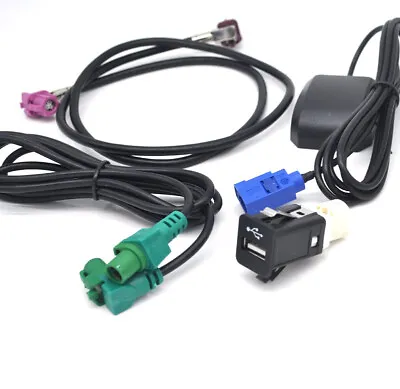 Retrofit CIC Professional GPS Navigation Satnav Cables For Bmw X5 X6 Lci E70 E71 • $49.99