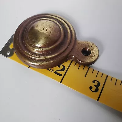 Antique Bed Brass Bolt Cover  • $15