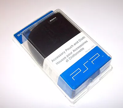 $8.97 • Buy NEW Genuine Sony PSP Accessory Pouch Case And Cloth For PSP Accessories + UMD