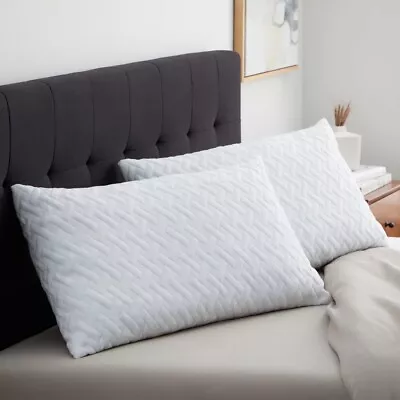 Shredded Memory Foam Bed Pillow Standard 2 Pack • $24.89