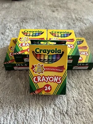 Crayons Bulk School Supplies For Kids 24 Count Crayon Box (6 Pack) Assorted  • $16.99