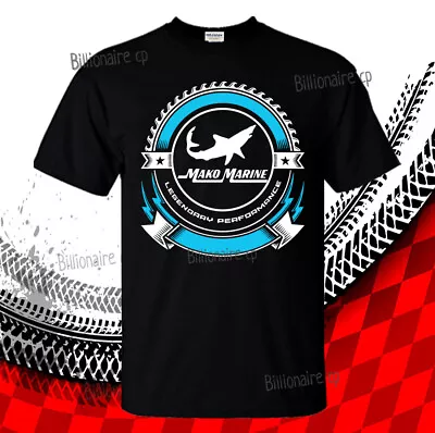 Mako Marine Logo Speedboat Team Power Boats T-shirt Racing Men's All Size • $20.99
