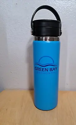 NEW Hydro Flask 20 Oz Wide Mouth Bottle Flex Sip Lid Pacific Advertisement On • $14.99