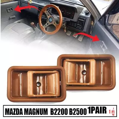 Inner Interior Door Handle Brown For Mazda B2000 B2200 B2600 Pickup 1985-1998 • $19.38