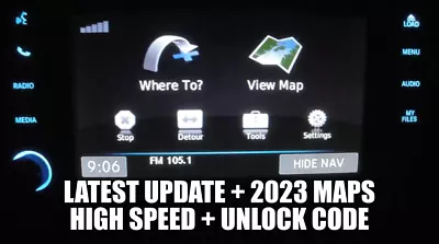 2023 Maps New Screen 430n Rhb Res Mygig Uconnect Navigation Radio Wrangler Ram B • $399.99