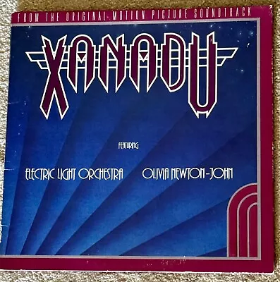 Xanadu Soundtrack  ELO & Olivia Newton-John (Grease) MCA 6100 LP Vinyl Record • $8.99