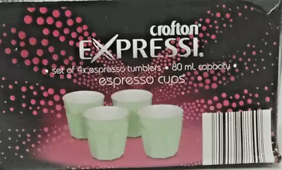 Crofton Expressi Espresso Coffee Cup Set Of Four • $15