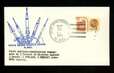 US Space Cover Shuttle STA FRCS Test White Sands Missile Range NM 5/31/1978 • $4.99