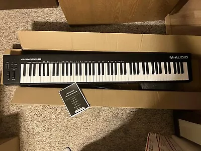 M-Audio Keystation 88 MK3 MIDI Keyboard Controller - Black • $225