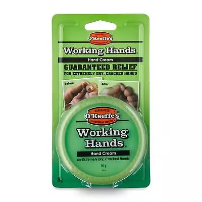 O’Keeffe’s Working Hands Hand Cream 96g Jar - For Extremely Dry Cracked Hand • £8.95