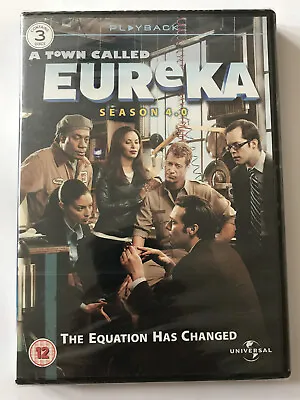 A Town Called Eureka Season 4 Series 4.0 - Complete (DVD 3-Disc Box Set) New • £4.65