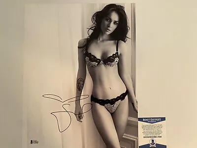 Megan Fox  11x14 Sexy Model/actress Photo Auto Beckett Bas Coa Sexy • $200