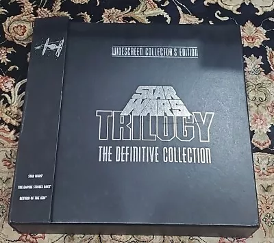 Star Wars Boxset Laserdisc Definitive Wudescreen Edition • $269