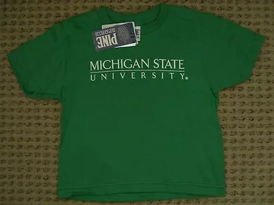 NCAA Michigan State Spartans T Shirt Toddler  Size 4T  100% Cotton • $11.95