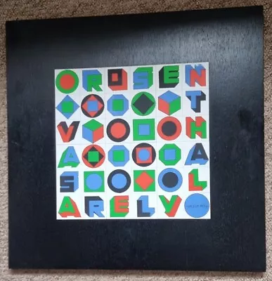 Rosenthal Victor Vasarely Serigraphy Limited Edition • $189.49