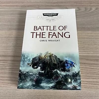 Battle Of The Fang Paperback Space Marines Battles Novel Book 2011 Warhammer 40k • £9.95