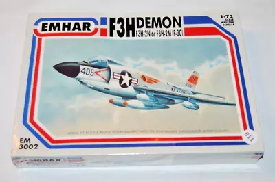 Vintage EMHAR F3H Demon 1:72 Scale Plastic Model England • $13.82