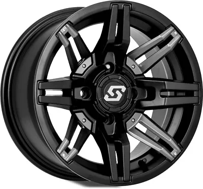 Sedona Rukus Wheel 14x7 4/156 6+1 (+30mm) Satin Black/Gunmetal • $169.34