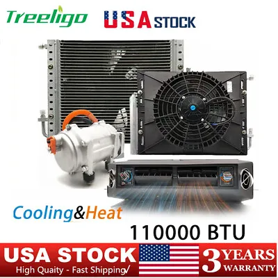 12V 11000BTU Cooling&Heat Car Air Conditioner Electric AC Unit For Van Caravans • $699.99