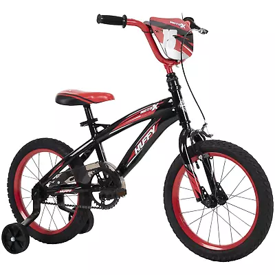Huffy Moto X 16 Inch Kid’S Bike With Training Wheels Quick Connect Assembly Bl • $225.99