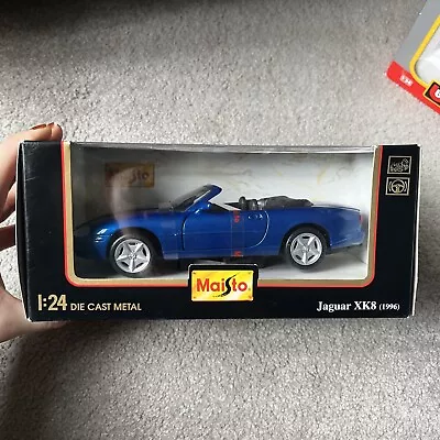 Maisto Jaguar XK8 1:24 Model Unopened • £5