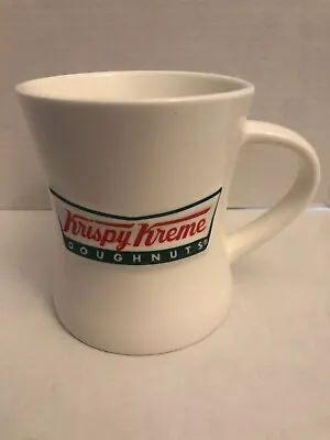 Krispy Kreme Doughnuts Coffee Mug Heavy Ceramic Lg Diner Style Raised Logo 16 Oz • $21.99