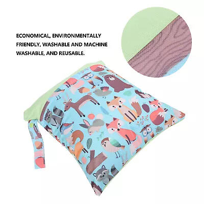 £9.13 • Buy Hot Reusable Diaper Bag Nappy Bag Safe And Stable Convenient Nappy Storage Bag