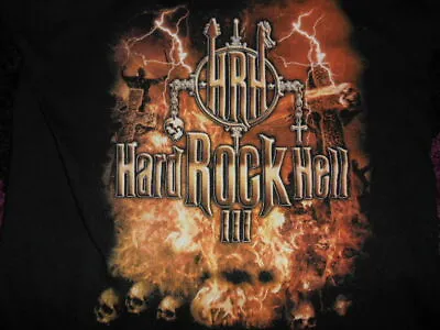 £9.99 • Buy HARD ROCK HELL 3 2009 OFFICIAL FEST TOUR  T- SHIRT SIZE S 36 INCH  ,metal,WASP 
