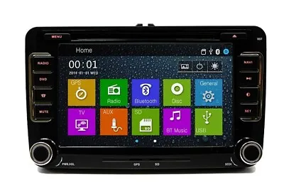 In Dash OE Fitment DVD Player GPS Bluetooth Navigation Radio For VW Volkswagen • $279.99