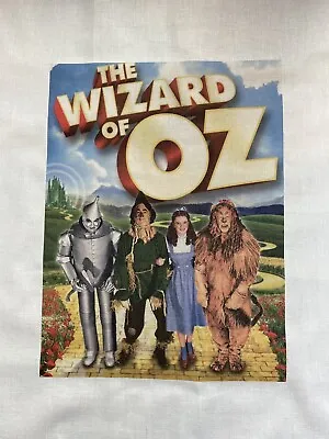 1 Wizard Of Oz Quilt Block FABRIC MATERIAL MOVIE Dorothy Tin Man Lion Scare Crow • $13.99