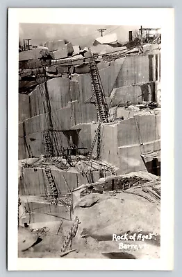 RPPC Rock Of Ages Quarry Barre Vermont Real Photo P723 • $7.99