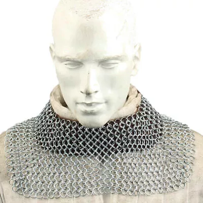 Chainmail Bishop’s Mantle Collar Knights Templar Renaissance Armor • $44.99