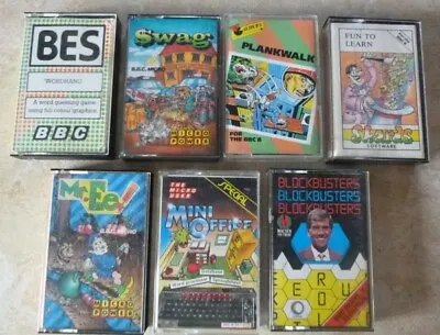 COMPUTER GAMES FOR BBC MiCRO & ELECTRON (CASSETTES) • £1.99