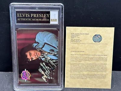 Elvis Presley Authentic Hair Memorabilia Sealed With Trading Card #590 Certified • $49.95