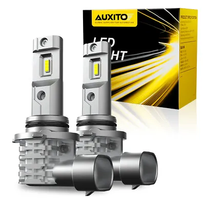 AUXITO 9006 HB4 LED Headlight Bulbs High/Low Beam Super Bright White Kit 2PCS • $19.99
