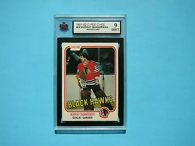 1981/82 O-pee-chee Hockey Card 68 Murray Bannerman Rookie Ksa 9 Mint Sharp+ Opc • $34.99