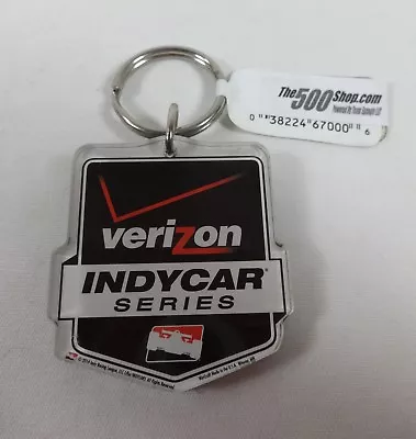 Verizon IndyCar Series Mirror Finish Collector Keychain Indy 500 • $14.99