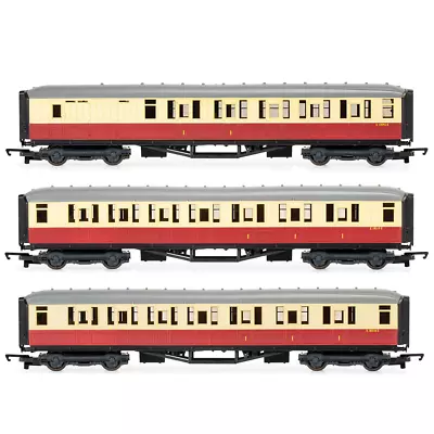 Hornby Br Gresley Passenger Coach Triple Pack Oo Gauge Model Railways • £49.99