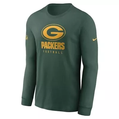 Green Bay Packers Official Team Issue  Men's 2XLNike Dri-Fit Long Sleeve Green • $32