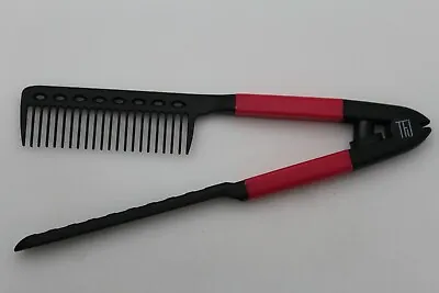Women Travel Box Kit Ceramic Iron Hair Straightener Comb Set • $27.71