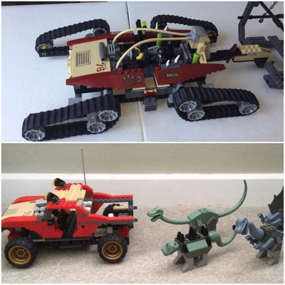 £25 • Buy LEGO Dino 2010 Dino Track Transport 7297 4wd Trapper 7296 & Extras Jurassic