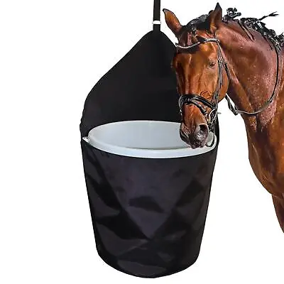 Horse Hay Bag Portable Slow Feeder For Herbivores Farm Equestrian Supplies • £17.54