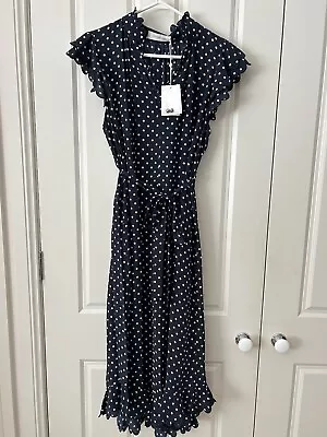 Zimmermann Silk Scallop Midi Dress. Size 2 NEW With Tags • $350