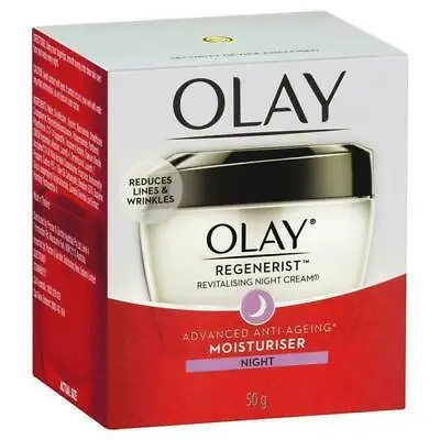 $31.56 • Buy * Olay Regenerist Revitalising Night Cream 50g Advanced Anti-Ageing