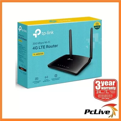 NEW TP-Link TL-MR6400 APAC V5 300Mbps Wireless 4G LTE Router SIM Card WIFI Modem • $103