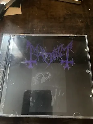 Mayhem Live In Leipzig First Press CD Purple Text • $78