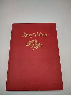 King Of The Wind Marguerite Henry 1952 HC Book Color + Illustrations Horses • $7.51