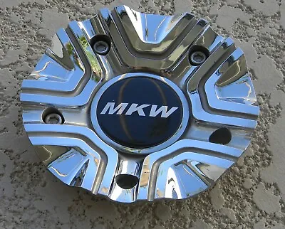 MKW Center Hub Cap Chrome M-597 Custom Aftermarket Wheel • $39.99