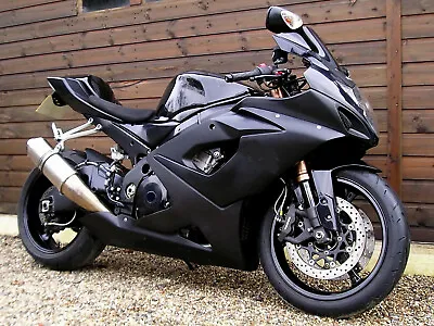 For Honda GSXR1000 2005 2006 Matte Black ABS Injection Mold Bodywork Fairing Kit • $330.60
