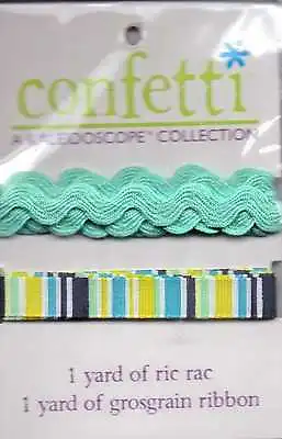 My Mind's Eye CONFETTI Kaleidoscope Collection Ribbons~ Many Varieties~Adorable! • $2.49